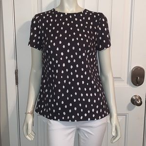 🌸 BANANA REPUBLIC FACTORY PRINT BOW BACK TOP! 🌸